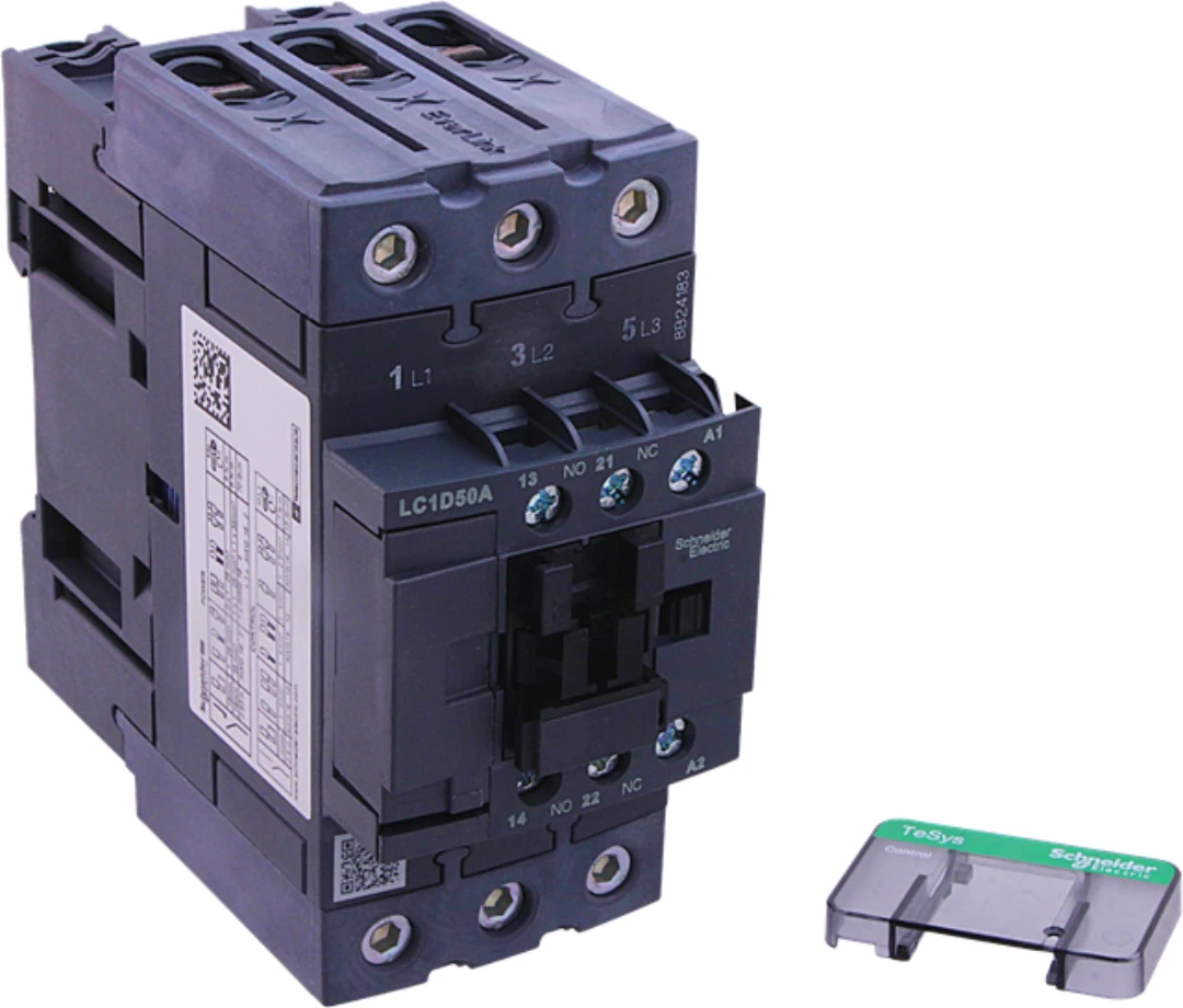 Schaltschütz, Schneider/Telemec., LC1D50AP7, 230VAC, 50A/22kW