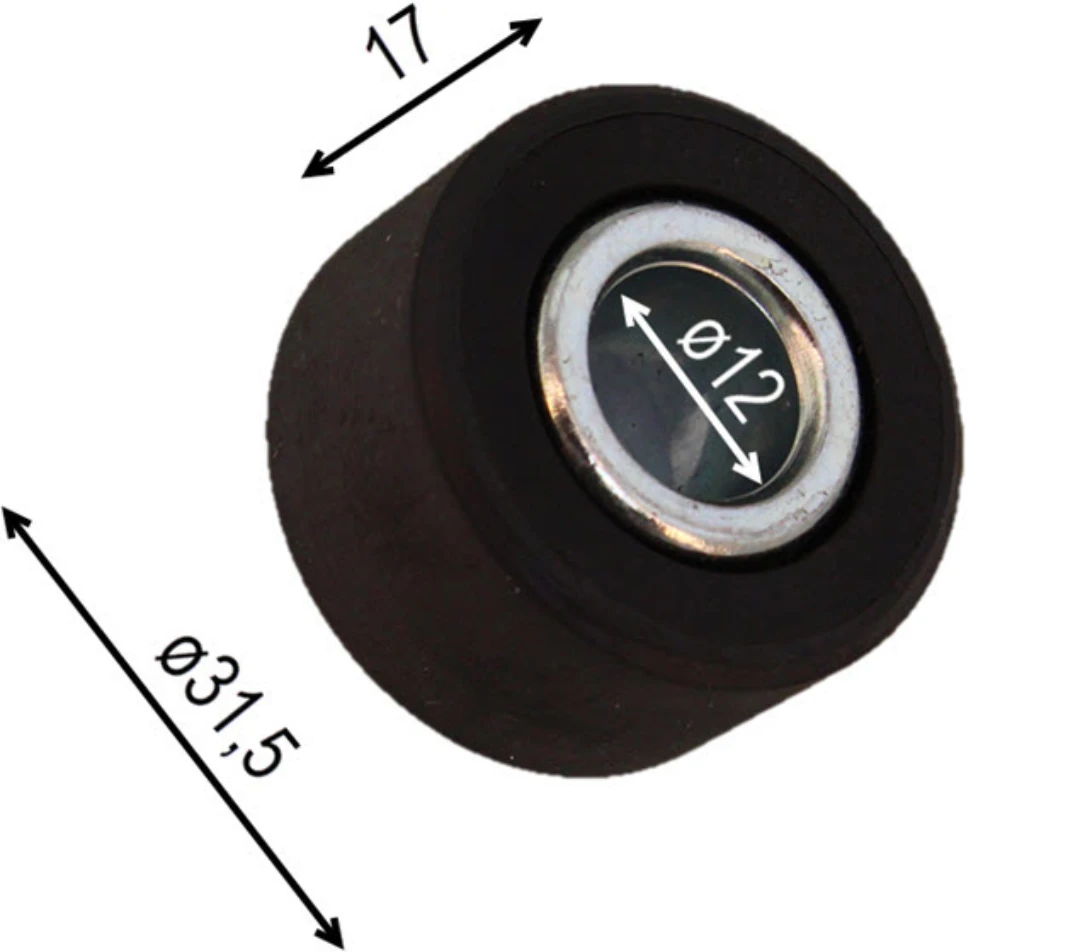 Riegelrolle, KONE AMD R2, ø31,5/12x17mm