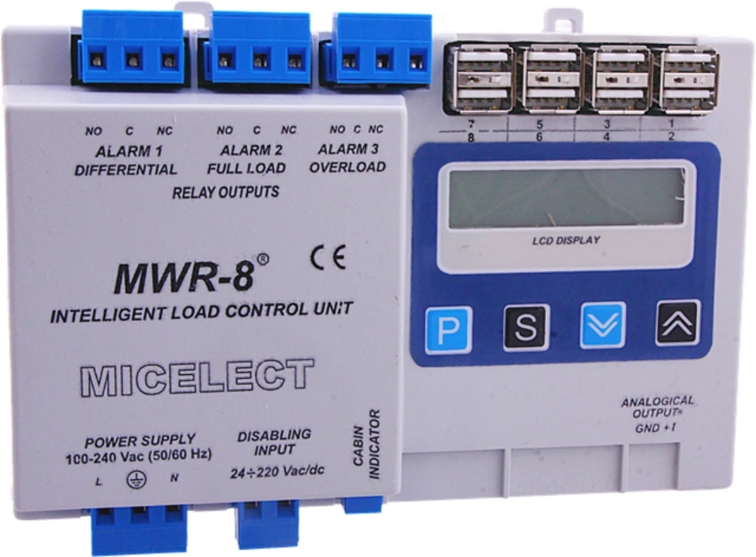 Überlasteinheit, Micelect, MWR-8