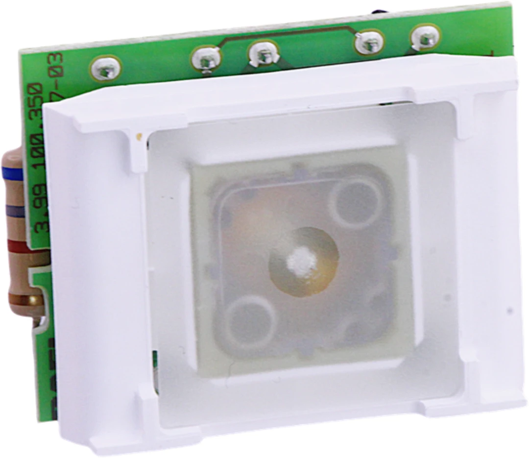 Taster Basiselement, KONE M, 24 VDC grün/gelbe LED