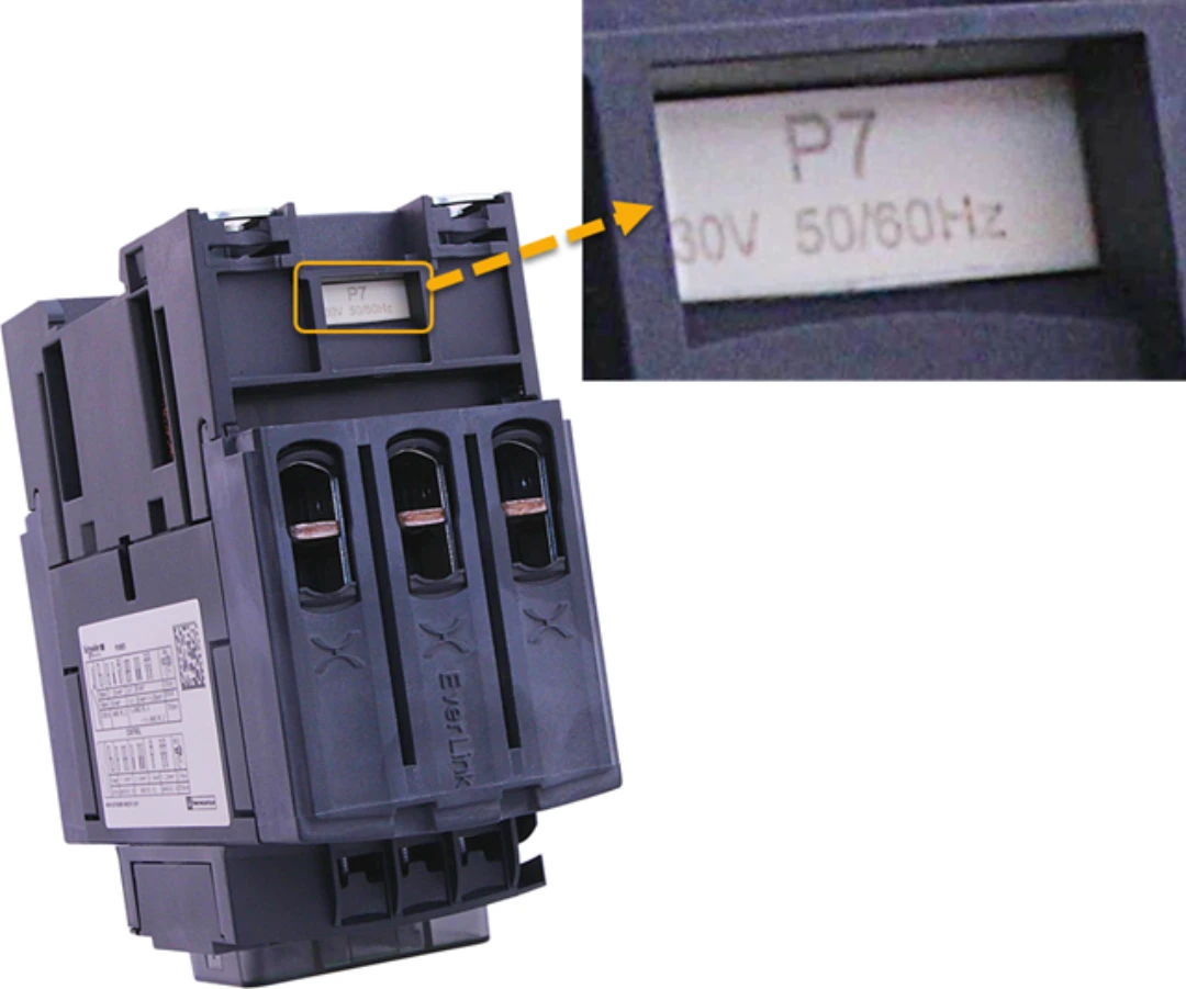 Schaltschütz, Schneider/Telemec., LC1D50AP7, 230VAC, 50A/22kW
