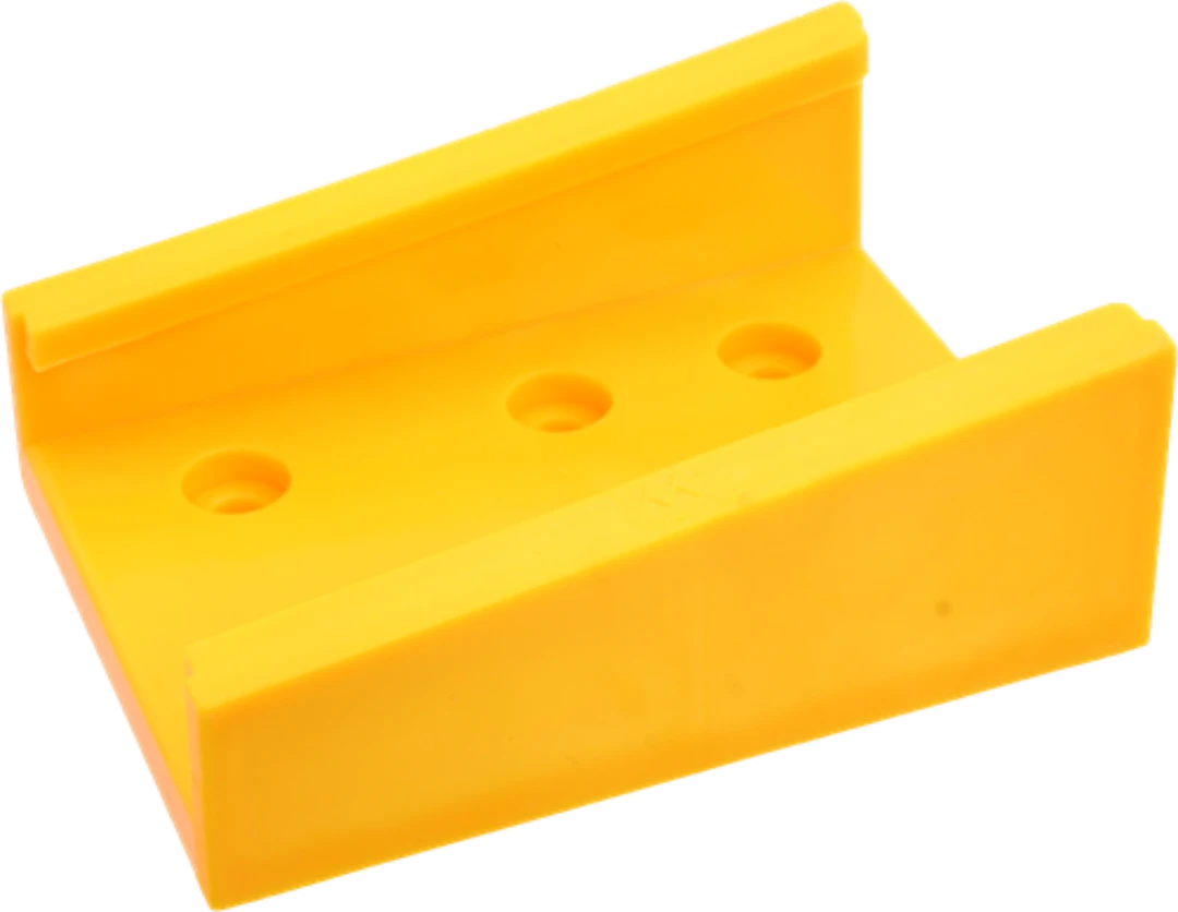 Kabelhalter, Flachkabel, max 24 Adern, gelb, 122x89mm