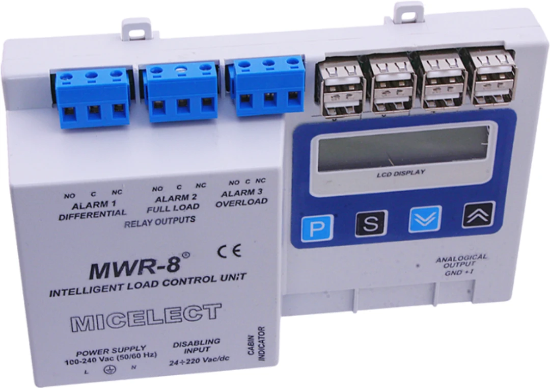 Überlasteinheit, Micelect, MWR-8