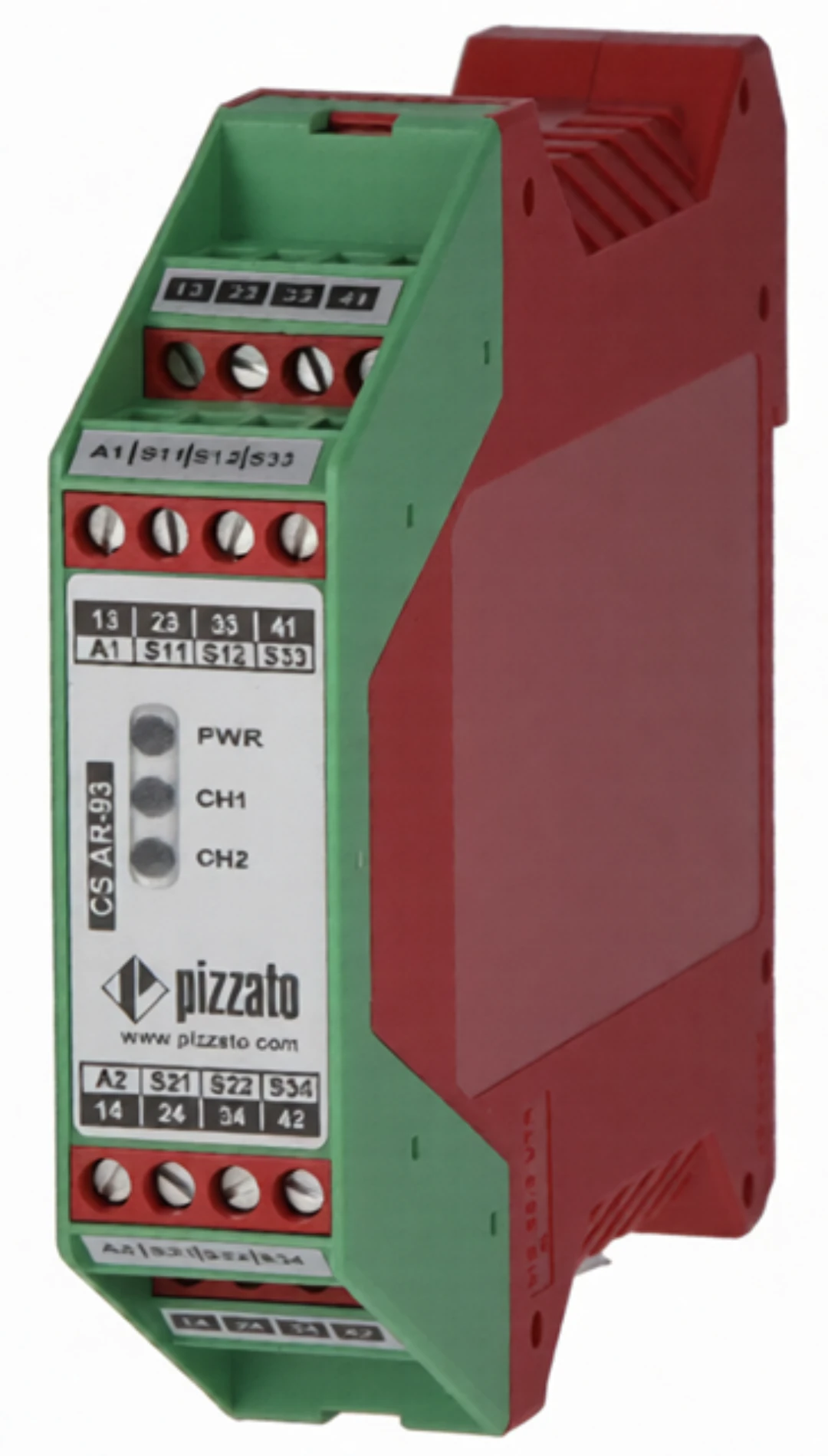 Sicherheitsrelais,Pizzato/IGV, CS AR-93V024, 4 Kanäle, 24VDC
