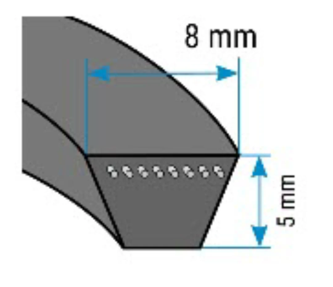 Keilriemen, Schindler Varidor10/QKS11, 8x900mm