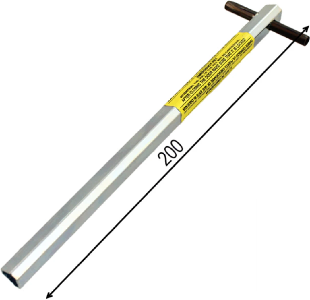 Notentriegelungsschlüssel, Dreikant M5, l=200mm